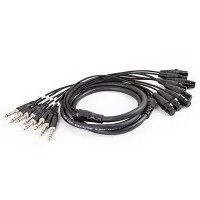 Kabel wielożyłowy żeński 6,35 mm na XLR