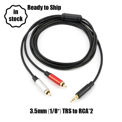 3,5 mm na podwójne RCA